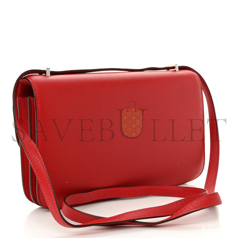 H**me5 master epsom constance elan 25 rouge casaque (25*15*4cm)